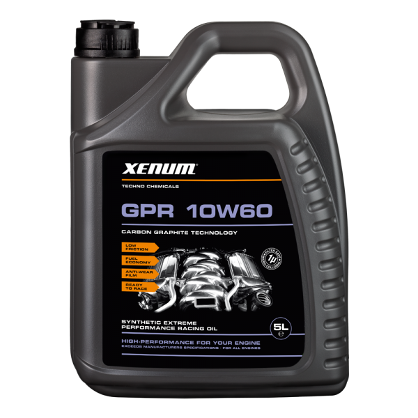 Моторное масло из синтетического углеродного графита GPR 10W60 – Xenum